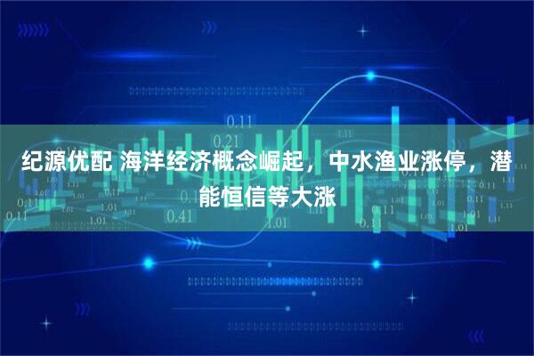 纪源优配 海洋经济概念崛起，中水渔业涨停，潜能恒信等大涨
